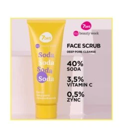 7 Days - *My Beauty Week* - Gommage Visage Nettoyant Pour Les Pores Soda -Beauté Produits Magasin 7 days my beauty week exfoliante facial limpiador de poros soda 4 76295