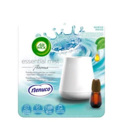 Air Wick - Désodorisant électrique Portable Essential Mist + Recharge - Nenuco
