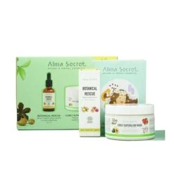 Alma Secret - Coffret Cadeau Sérum Capillaire Botanical Rescue + Masque Curly Superglow