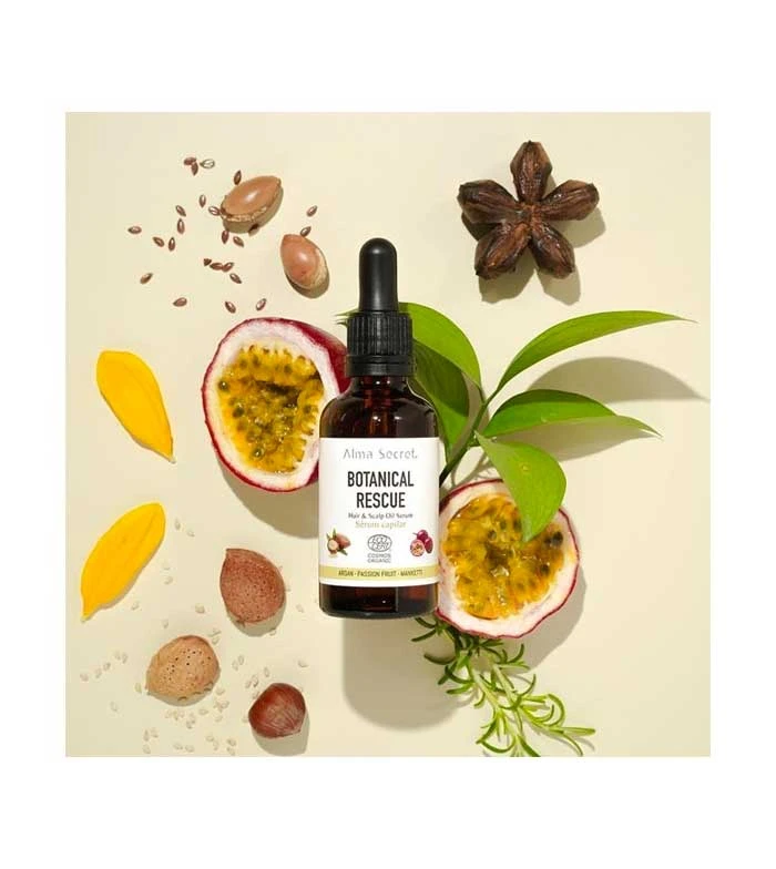 Alma Secret - Coffret Cadeau Sérum Capillaire Botanical Rescue + Masque Curly Superglow 2 Alma Secret - Coffret Cadeau Sérum Capillaire Botanical Rescue + Masque Curly Superglow – Image 2