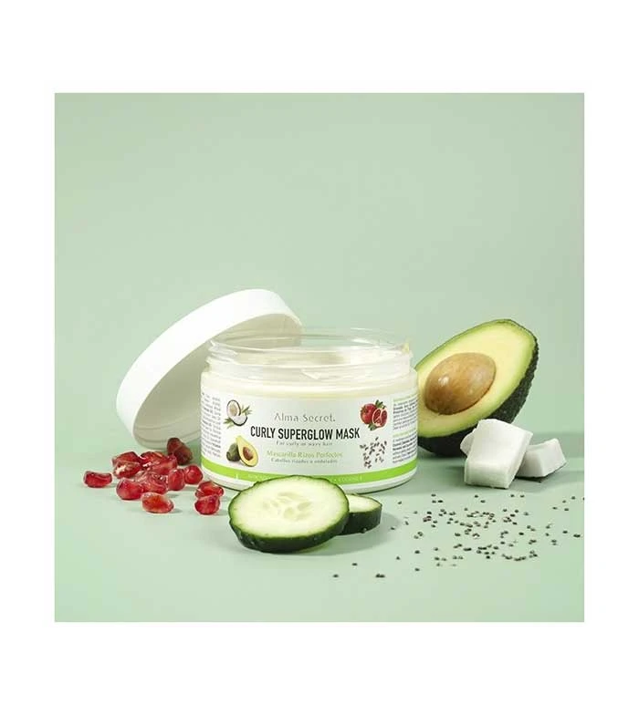 Alma Secret - Coffret Cadeau Sérum Capillaire Botanical Rescue + Masque Curly Superglow 3 Alma Secret - Coffret Cadeau Sérum Capillaire Botanical Rescue + Masque Curly Superglow – Image 3