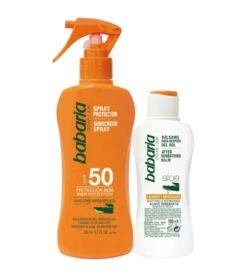 Babaria - Crème Solaire En Spray SPF50 à L'aloès + After Sun