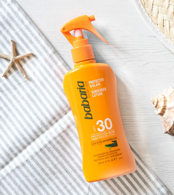 Babaria - Spray De Protection Solaire à L'Aloe Vera - SPF30 2 Babaria - Spray De Protection Solaire à L'Aloe Vera - SPF30 – Image 2