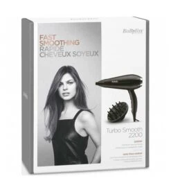 Babyliss - Sèche-cheveux Turbo Smooth 2200W D572DE -Beauté Produits Magasin babyliss secador de pelo turbo smooth 2200w d572de 3 53051