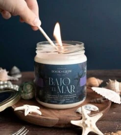 Book And Glow - *Mundos Extraordinarios* - Bougie De Soja - Bajo El Mar -Beauté Produits Magasin book and glow mundos extraordinarios vela de soja bajo el mar 3 28668