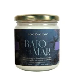 Book And Glow - *Mundos Extraordinarios* - Bougie De Soja - Bajo El Mar