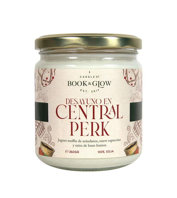 Book And Glow - *Mundos Extraordinarios*- Bougie De Soja - Desayuno En Central Perk 1 Book And Glow - *Mundos Extraordinarios*- Bougie De Soja - Desayuno En Central Perk