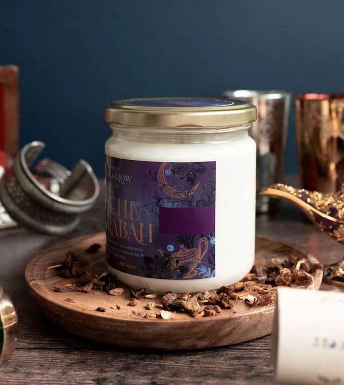 Book And Glow - *Mundos Extraordinarios* - Bougie De Soja - Noche En Agrabah 2 Book And Glow - *Mundos Extraordinarios* - Bougie De Soja - Noche En Agrabah – Image 2