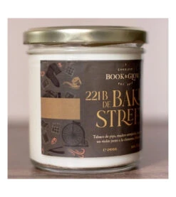 Book And Glow - *Remarkable Worlds* - Bougie De Soja Végétalienne - Baker Street 221B -Beauté Produits Magasin book and glow mundos extraordinarios vela de soja vegana 221b de baker street 3 71783