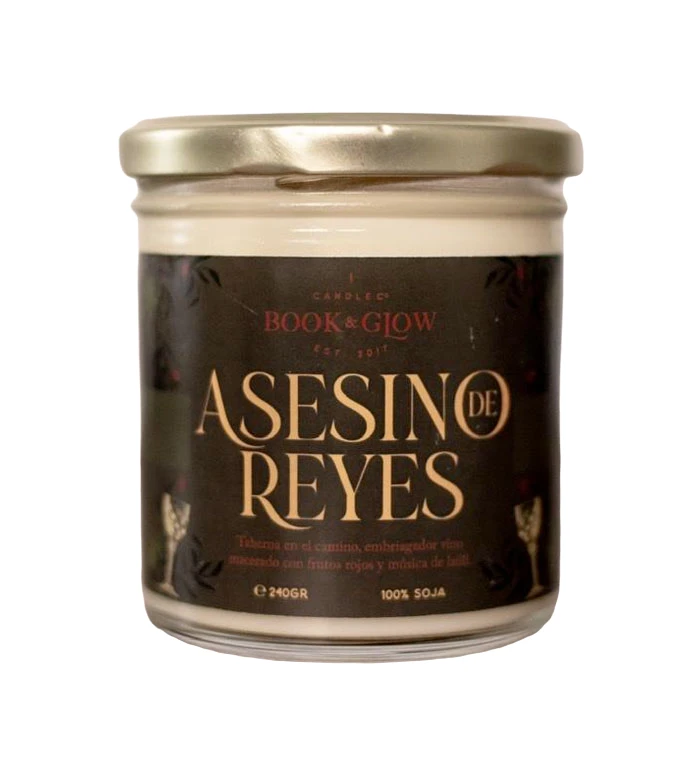 Book And Glow - *Remarkable Worlds* - Bougie De Soja Végétalienne - Kingkiller 1 Book And Glow - *Remarkable Worlds* - Bougie De Soja Végétalienne - Kingkiller