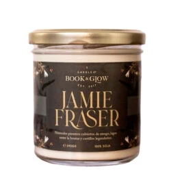 Book And Glow - *Remarkable Worlds* - Bougie De Soja Végétalienne - Jamie Fraser