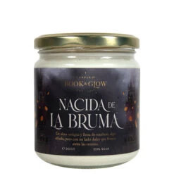 Book And Glow - *Remarkable Worlds* - Bougie De Soja Vegan - Nacida De La Bruma