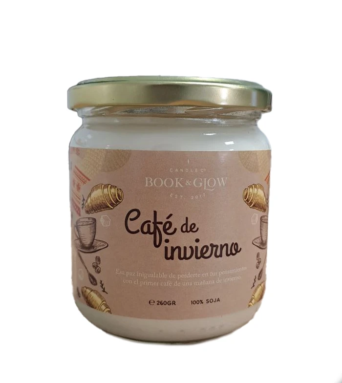Book And Glow - *Perfect Moments* - Bougie De Soja - Café D'hiver 1 Book And Glow - *Perfect Moments* - Bougie De Soja - Café D'hiver