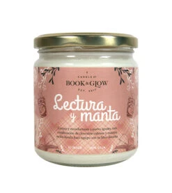 Book And Glow - *Perfect Moments* - Bougie De Soja - Lectura Y Manta