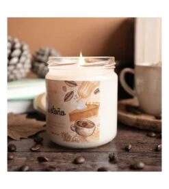 Book And Glow - *Perfect Moments* - Bougie De Soja Végétalienne - Café De Otoño -Beauté Produits Magasin book and glow perfect moments vela de soja vegana cafe de otono 2 72153