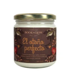 Book And Glow - *Perfect Moments* - Bougie De Soja Végétalienne - El Otoño Perfecto