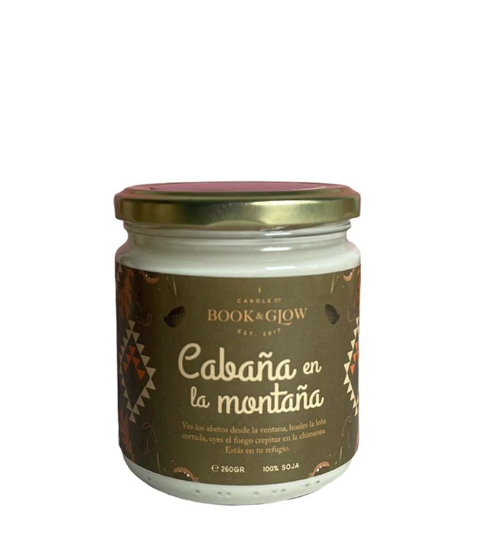 Book And Glow - *Perfect Moments* - Bougie De Soja - Cabaña En La Montaña 1 Book And Glow - *Perfect Moments* - Bougie De Soja - Cabaña En La Montaña