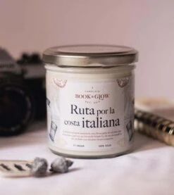 Book And Glow - *Wanderlust* - Bougie De Soja - Ruta Por La Costa Italiana 5 Book And Glow - *Wanderlust* - Bougie De Soja - Ruta Por La Costa Italiana -Beauté Produits Magasin book and glow vela de soja coleccion de wanderlust ruta por la costa italiana 3 25311