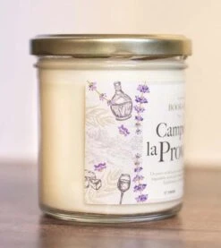 Book And Glow - *Wanderlust* - Bougie De Soja - Campos De La Provenza -Beauté Produits Magasin book and glow vela de soja coleccion wanderlust campos de la provenza 3 25271