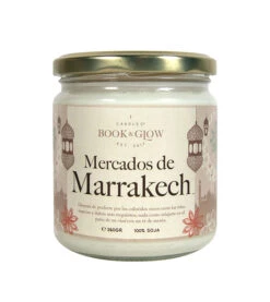 Book And Glow - *Wanderlust* - Bougie Soja - Mercados De Marrakech