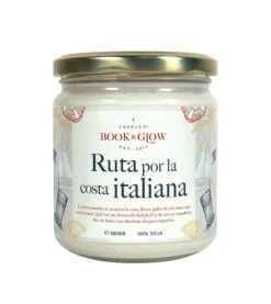 Book And Glow - *Wanderlust* - Bougie De Soja - Ruta Por La Costa Italiana