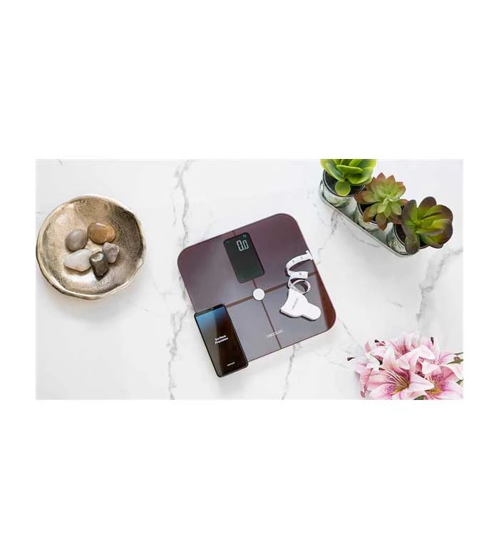 Cecotec - Pèse-personne Surface Precision 10400 Smart Healthy Vision - Grenat 3 Cecotec - Pèse-personne Surface Precision 10400 Smart Healthy Vision - Grenat – Image 3