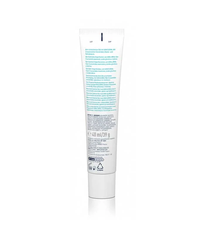 Cerave - Gel Anti-imperfections Aux AHA Et BHA 3 Cerave - Gel Anti-imperfections Aux AHA Et BHA – Image 3
