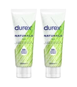 Durex - Lubrifiant Duplo Naturals H2O 2 X 100ml - Original