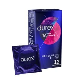 Durex - Préservatifs Mutual Climax - 12 Unités