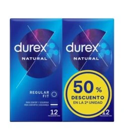 Durex - Préservatifs Naturels - 2 X 12 Unités