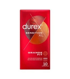 Durex - Préservatifs Sensitive XL - 10 Unités