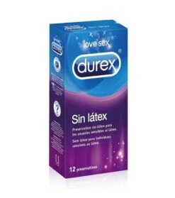 Durex - Préservatifs Sans Latex - 12 Unités