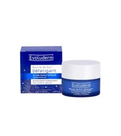 Evoluderm - Masque De Nuit Anti Fatigue 50 Ml - Acide Hyaluronique Et Huile D'avocat