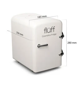 Fluff - Mini Réfrigérateur Cosmétique - Blanc -Beauté Produits Magasin fluff mini nevera para cosmeticos blanco 3 72741