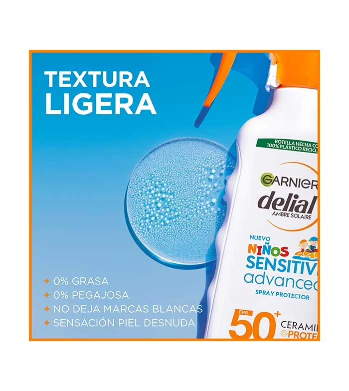 Garnier - Spray Protecteur Delial Children Sensitive Advanced FPS 50+ Ceramide Protect 270ml 3 Garnier - Spray Protecteur Delial Children Sensitive Advanced FPS 50+ Ceramide Protect 270ml – Image 3