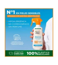Garnier - Spray Solaire Sensitive Advanced Delial FPS 50+ Ceramide Protect 270ml -Beauté Produits Magasin garnier spray protector solar sensitive advanced delial fps 50 ceramide protect 270ml 3 18150