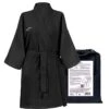 GLOV - Peignoir Ultra Absorbant Kimono Style - Noir