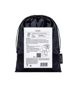 GLOV - Peignoir En Satin Kimono Style - Noir 7 GLOV - Peignoir En Satin Kimono Style - Noir -Beauté Produits Magasin glov bata saten kimono style negra 4 76860