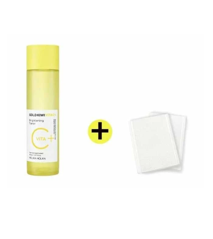 Holika Holika - Tonique éclaircissant Gold Kiwi Vita C+ 2 Holika Holika - Tonique éclaircissant Gold Kiwi Vita C+ – Image 2