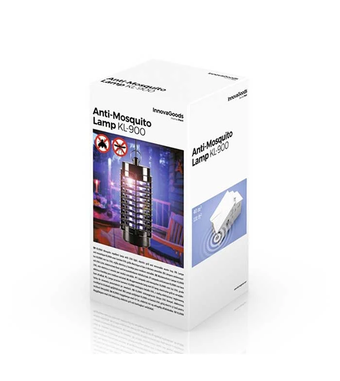 InnovaGoods - Lampe Anti-moustique KL-900 3W 1 InnovaGoods - Lampe Anti-moustique KL-900 3W