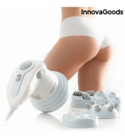 InnovaGoods - Masseur Vibrant Infrarouge Anti-Cellulite 5 En 1 Cellyred -Beauté Produits Magasin innovagoods masajeador anticelulitico vibratorio con infrarrojos 5 en 1 cellyred 11 63724