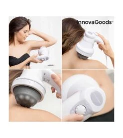 InnovaGoods - Masseur électrique Anti-cellulite 5 En 1 28 W 7 InnovaGoods - Masseur électrique Anti-cellulite 5 En 1 28 W -Beauté Produits Magasin innovagoods masajeador electrico anticelulitico 5 en 1 28w 3 61315