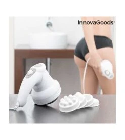 InnovaGoods - Masseur électrique Anti-cellulite 5 En 1 28 W 8 InnovaGoods - Masseur électrique Anti-cellulite 5 En 1 28 W -Beauté Produits Magasin innovagoods masajeador electrico anticelulitico 5 en 1 28w 4 61315