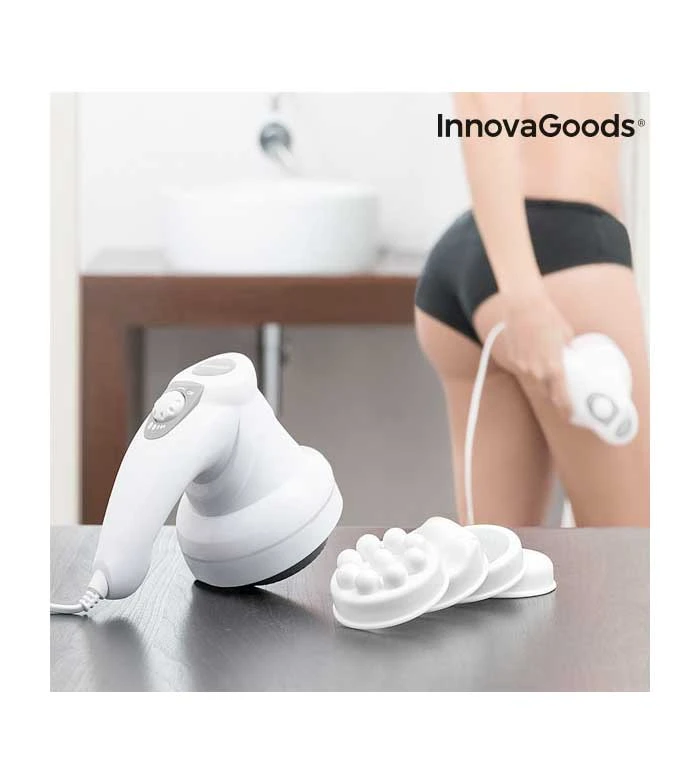 InnovaGoods - Masseur électrique Anti-cellulite 5 En 1 28 W 4 InnovaGoods - Masseur électrique Anti-cellulite 5 En 1 28 W – Image 4