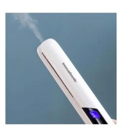 InnovaGoods - Lisseur à Cheveux En Céramique Stemio Steam -Beauté Produits Magasin innovagoods plancha de cabello ceramica con vapor stemio 3 65707