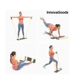 InnovaGoods - Système D'entraînement Avec Bande De Résistance Pulsher -Beauté Produits Magasin innovagoods sistema de entrenamiento con bandas de resistencia pulsher 3 62538