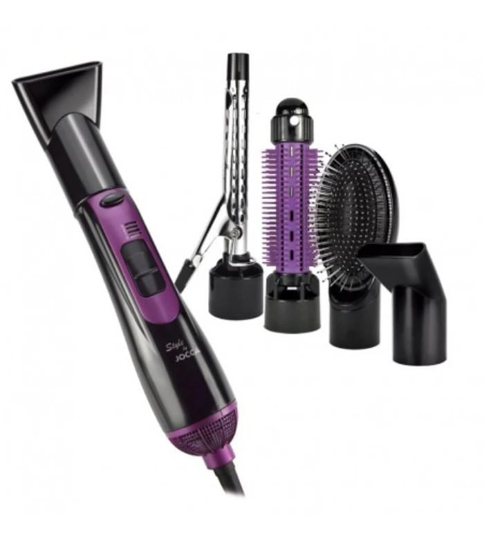 Jocca - Brosse à Air Pour Cheveux Avec 4 Têtes 1 Jocca - Brosse à Air Pour Cheveux Avec 4 Têtes