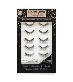 L.A Colors - Ensemble De Faux Cils Just Lash It