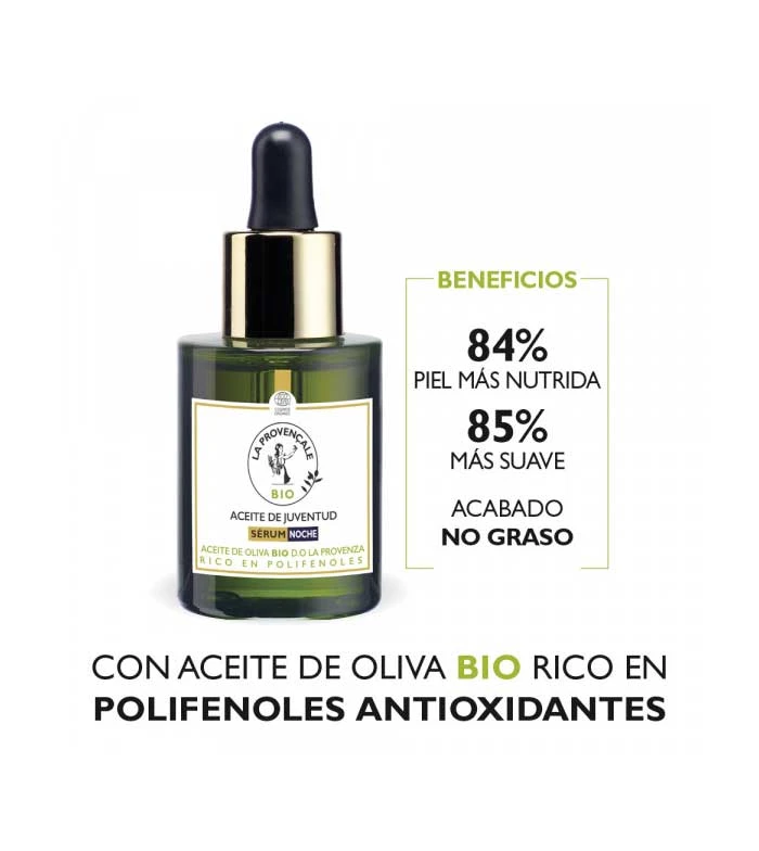 La Provençale Bio - Sérum De Nuit à L'huile - Huile D'olive Bio 2 La Provençale Bio - Sérum De Nuit à L'huile - Huile D'olive Bio – Image 2
