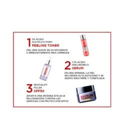 Loreal Paris - Revitalift Acide Glycolique Pur 5% Tonique Effet Peeling -Beauté Produits Magasin loreal paris tonico efecto peeling 5 acido glicolico puro revitalift 5 67330